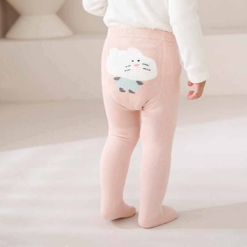 Infant Kids Pantyhose Spring Autumn Baby Girls Boys Tights Cute Cartoon Pants Children's Legging High Waist Newborn Tights