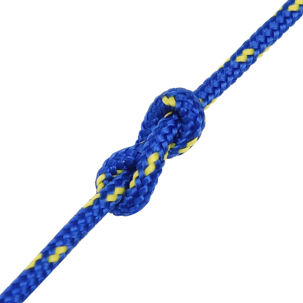 Boat Rope Blue 4 Mm 25 M Polypropylene