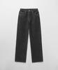 MONGDOL Straight Amc Denim Jeans Black Mdpt056Black