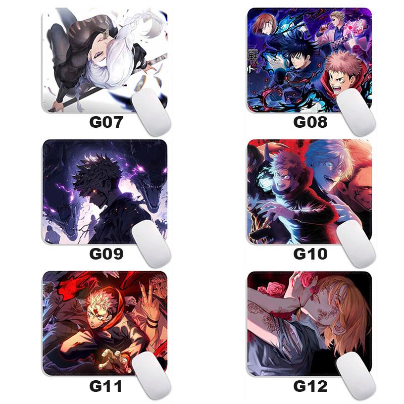Anime Satoru Gojo Standard-Mauspad Jujutsu Kaisen Mausmatte Kleine Gaming-Mausmatte Reise-Mausmatte Rutschfeste Büro-Mausmatte