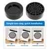4Pcs Round Furniture Foot Pad NonSlip Dampers Stand Washing Machine NonSlip Stabilizers Vibration Feet Pad Enduring