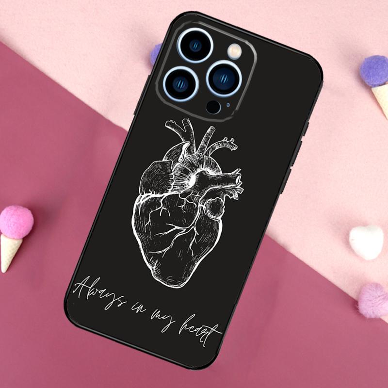 Medical Human Organs Brain Phone Case For iPhone 16 15 13 12 11 14 Pro Max Mini X XR XS MAX 14 Plus Cover