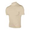 Men's Half Turtleneck Slim Fit Solid Casual T-Shirt.
