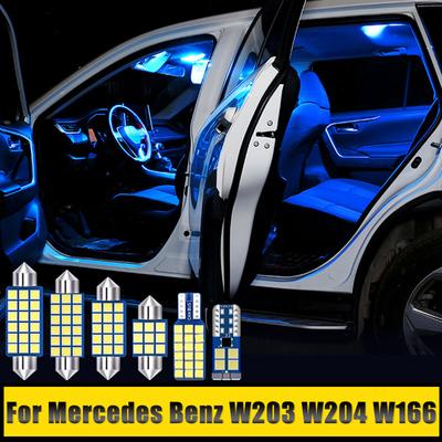 Für Mercedes Benz W203 W204 W166 W245 W218 W219 W212 C204 C207 Viano Vito W639 X156 X164 12V LED Auto lesen Lampen Stamm Glühbirnen