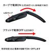 Sanwa Supply Bluetooth IR LED Ideal for Mobile Use 5.0 Mouse, Slim, Quiet, Rechargeable, Sensor, Black, MA-BTIR116BKN,