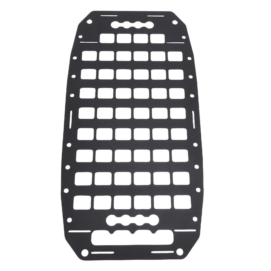 SOCOCO MOLLE Panel for Truck Storage Inches Sandblasted Tool Interior for Pickup Modular Storage Easy Installation and Removal Bed, Aluminum, L-Truck