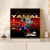 Lamine Yamal 19 Football Star 5D Diy Diamond Painting Round Diamond Diy Frameless Holiday Artwork Suitable For Home Office Wall Decoration