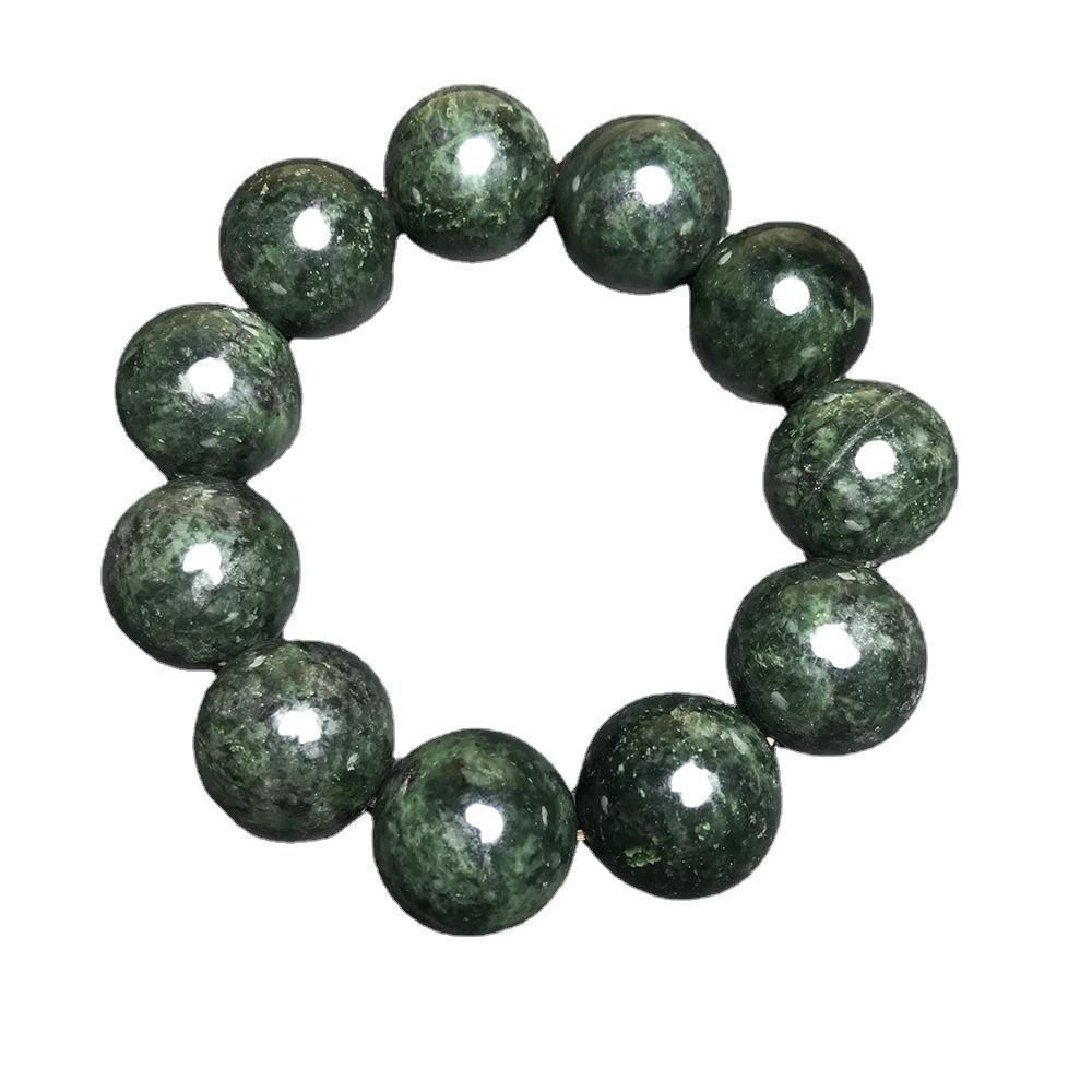 Popular Men's Natural Yaowangshi Bead Bracelet - Single Strand Jewelry