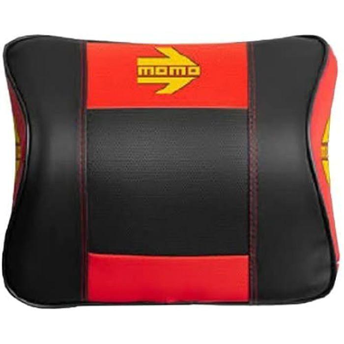 Support De Cou - MOMO - Comfort Corsa - Noir/Rouge - Confort Optimal - Design Ergonomique