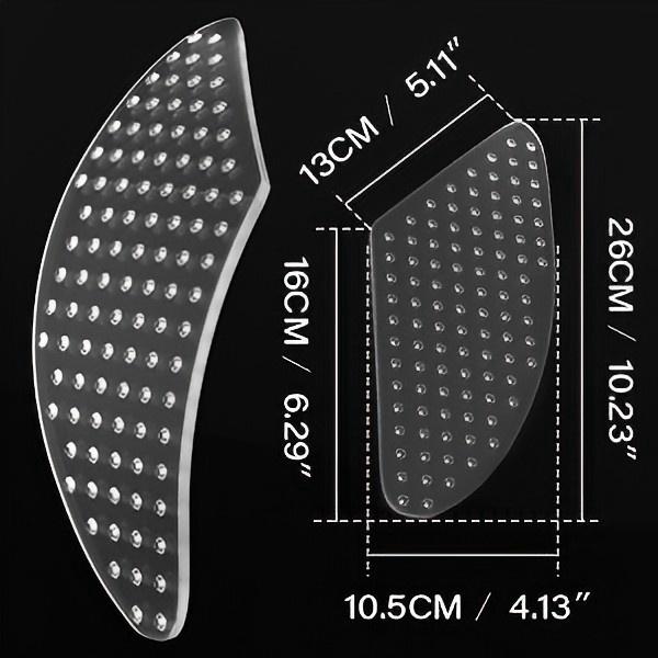 Universal Motorcycle Rubber Traction Side Tank Pad Gas Knee Grip for YAMAHA YZF R1 2007-2008 R6 2008-2012 for BMW F900XR