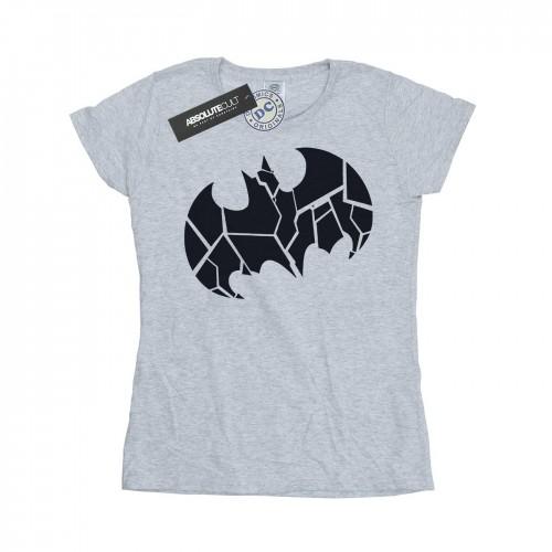 

DC Comics Womens/Ladies Batman One Colour Shield Cotton T-Shirt XXL білий