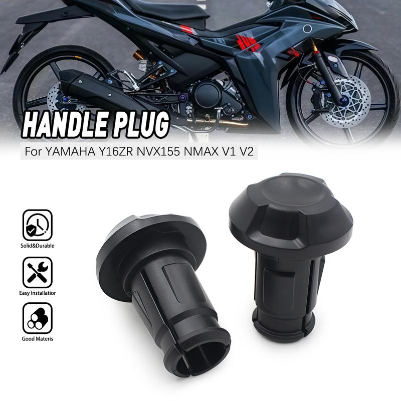 Handle Bar Ends Grips Heavy Weight Vibration Reducing Grip Plug For YAMAHA Y16ZR NVX NMAX V1-V2 AVANTIZ SOLARIZ