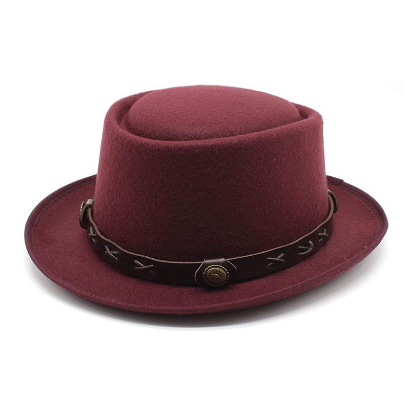 Woolen Hat Children'S Classic Versatile Top Hat Model Catwalk Stage Performance Jazz Hat