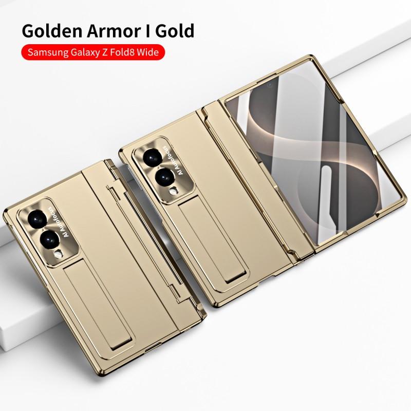 Galaxy Z Fold 8 Ultra Case With Smooth Hinge Design Electroplated Pen Slot Shockproof PC Cover Daily Use