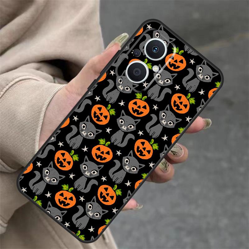 Halloween Pumpkins Case For OPPO Reno 4Z 5Z 8T 10 11 Pro 11F 7 8 5 6 Lite OPPO Find X6 X5 Pro X2 X3 Neo Cover