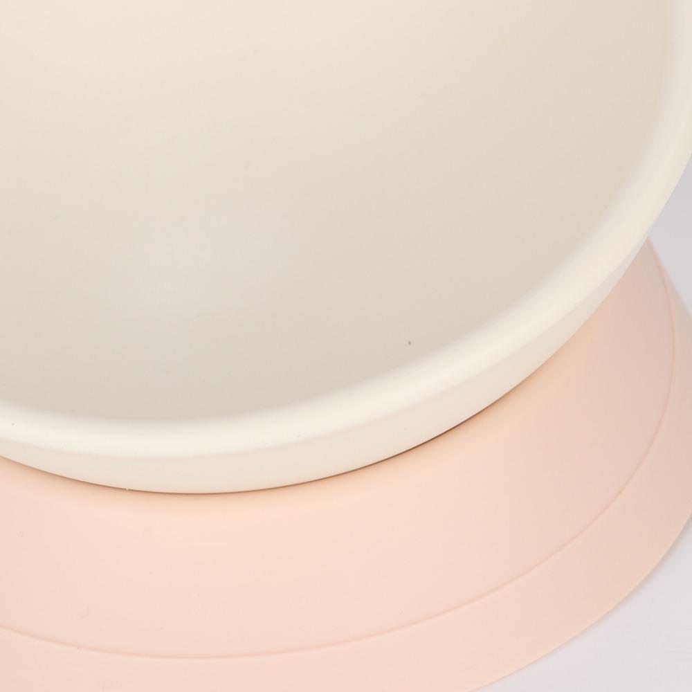 Anti-Tip Tilted Pet Bowl Slanted Mouth Neck Care Bowl Easy Clean Food & Water Bowl Indoor Use