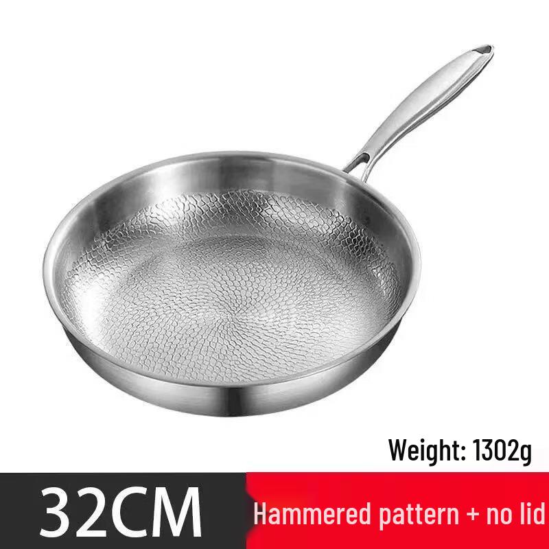 Zhishi 32cm Titanium Non-Stick Induction Fry Pan