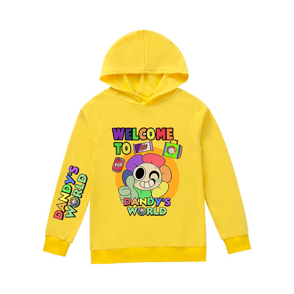 Children's Clothing Girls Dandys World Hoodies Kids Cartoon Jumper Baby Long Sleeve Outerwear Boys Casual Sweatshirts