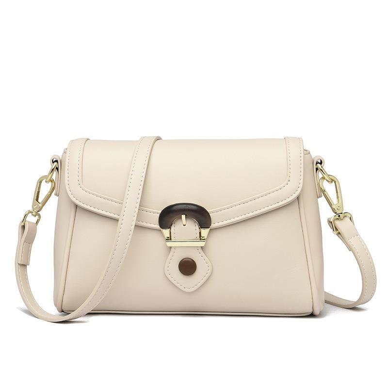 Guangzhou Women's Bag Generation High-quality Niche Lock Bag Leather Temperament Messenger Bag