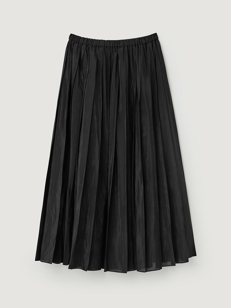 B Muse Mansion Melisa Pleated Skirt - Black