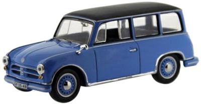 IST AWZ P70 Combi 1957 Μπλε Έτοιμο Προϊόν 1/43 (Οροφή Μαύρη)