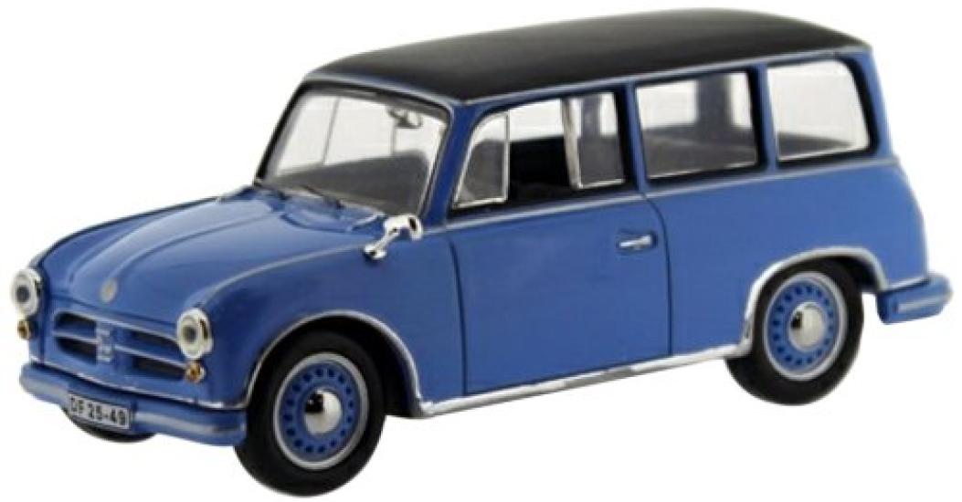 

IST AWZ P70 Combi 1957 Синий Готовый продукт 1/43 (Крыша черная)
