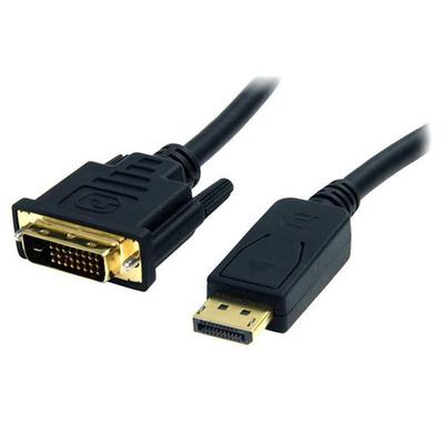 Adapterkabel - StarTech - DP2DVI2MM6 - 1,8 m - Auflösung 1920 x 1200 - Goldstecker
