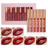 Easy To Color Lip Makeup Matte Long-lasting Lip Liner Moisturizing Waterproof Lip Glaze Set