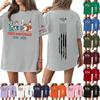 Γυναικείο Casual Μοντέρνο Στρογγυλή Λαιμόκοψη Casual Εκτύπωση Κοντομάνικο Μπλουζάκι Top