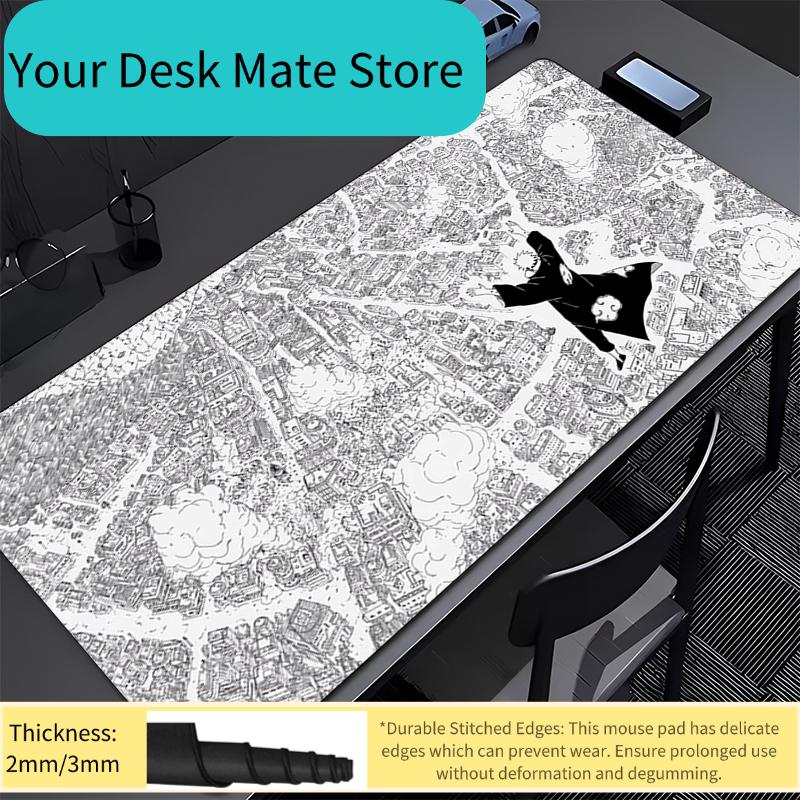 Office Mouse Pad Naruto Pain Gaming Accessories Gabinete Gamer PC Computer Desk Mat Non Slip Keyboard Pad Tablet Rubber Mousepad