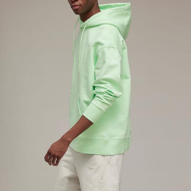 Y-3 Sweatshirts Men's Green Hooded Moderate Regular HG6219