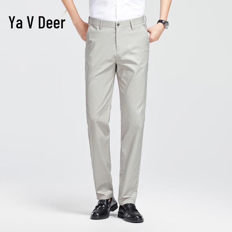

Мужские тонкие дышащие прямые брюки в стиле business casual Yalu 31