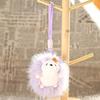 1 Stück Kawaii Niedlicher Tieranhänger Cartoon Igelpuppe Schlüsselanhänger Weiches Stofftier Plüschtier Heimdekoration Kindergeschenk Für Kinder
