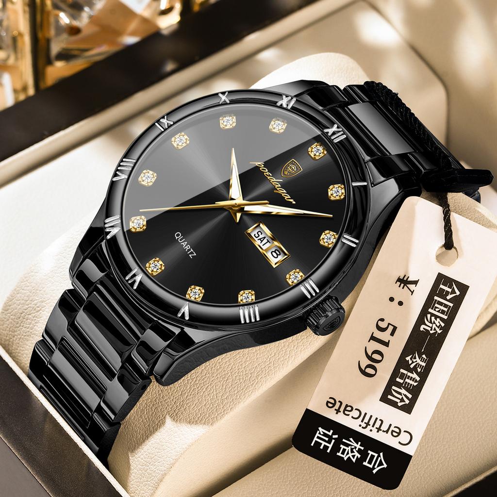 Bricked Men'S Watches Business Fashion Quartz Watches