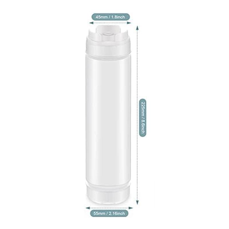 

480 мл двухсторонние пластиковые бутылки-сжиматели большой емкости дозатор для соуса бутылка-сжиматель для приправ самозапечатывающаяся бутылка для кетчупа белый