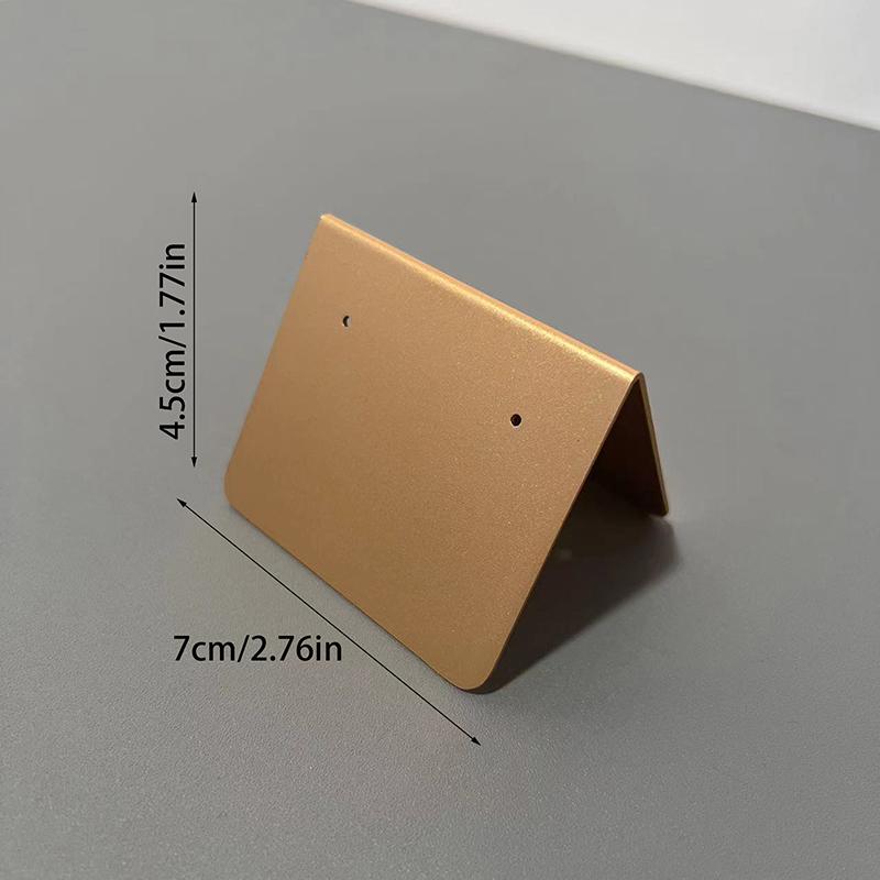 Metal Stud Dangle Earrings Display Rack T Bar Stand Jewelry Hanger Organizer Holder Eardrop Freestanding Shelf