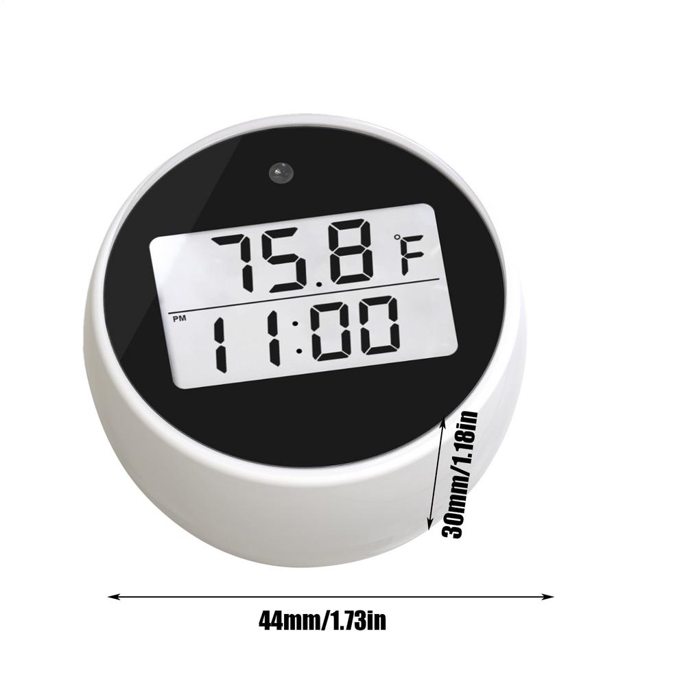 Kaltwasserbad Thermometer Langlebige Wasserdichte Poolthermometer LED-Anzeige Eisbad Kaltwasserbad Zubehör mit Timer