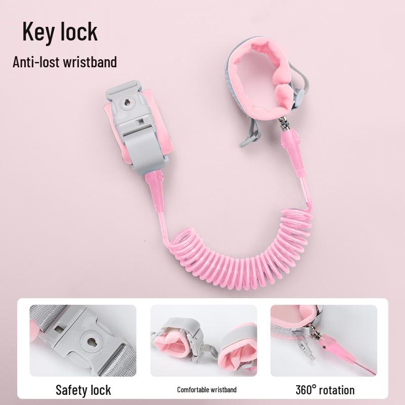 Children s Anti-Lost Safety Harness & Wristband Combo 1.5m Steel Rope