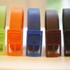 Plastic Buckle Waist Belt Strap Smooth Buckle Cummerbund Belts Waistband Silicone Belt Casual Belts