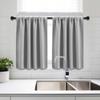 Okenní Krátké Záclony Materiál s Vysokou Hustotou Poloviční Krátké Záclony Vhodné Pro Malé V Ložnici, Jídelně, Kuchyni A Koupelně