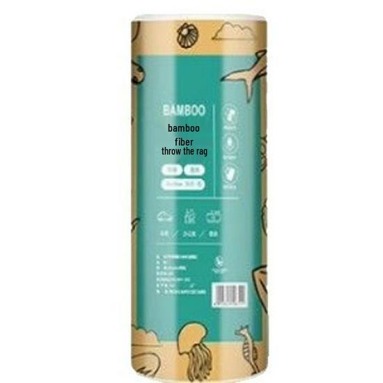 Weekly Disposable Bamboo Fiber Dishcloths - Easy to Clean, Non-Stick, Hand-Tearable Kitchen Towels