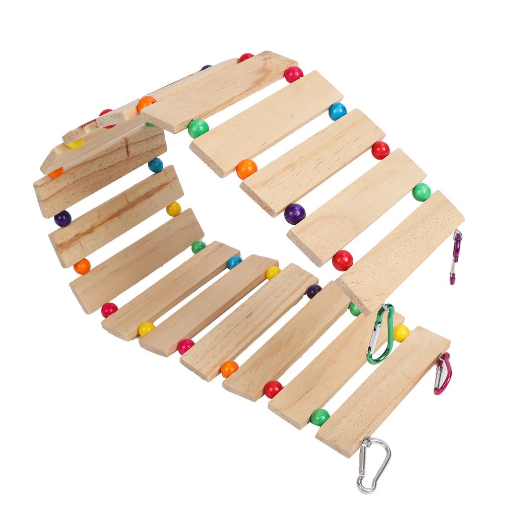 Chicken Swing Chicken Wooden Ladder Hanging Feeder Bird Hens Toy for Poultry Rooster ChicksS