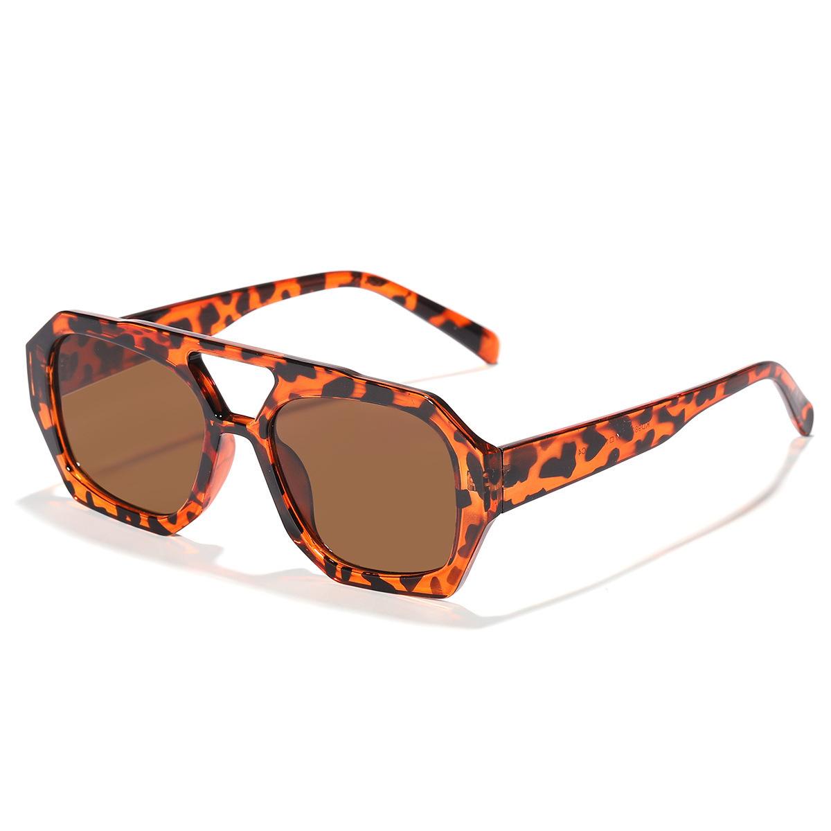 JYL TS Sunglasses Unisex UV Protection Round Flame Frame 13039 A-13274 сине-серый