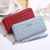 Women's 2026 Long Wallet: Trendy, Spacious, Multi-functional Clutch with Single Zipper