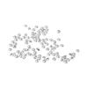 100pcs Transparent Rhinestones Mini Sharpened Bottom Exquisite Crystal Gems for DIY Craft Jewelry Cl
