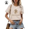 YYFS Women's Fashion Casual Summer Spring Short Sleeve O-Neck Blouses & Shirts