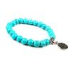 European American Cross-Border Yoga Bracelet: Volcanic Stone, Sea Wave, Starfish, Lotus Pendant