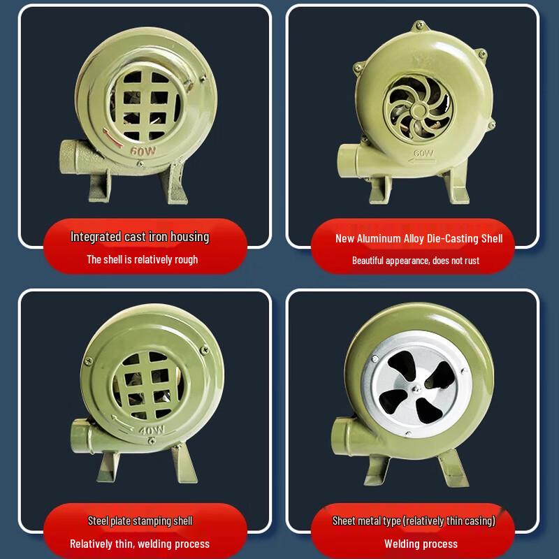 Jinggong Single-phase Industrial Blower Fan CN plug (adapter included)