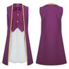 Super Mario Bros Toadsworth Cosplay Costume For Stage Performances