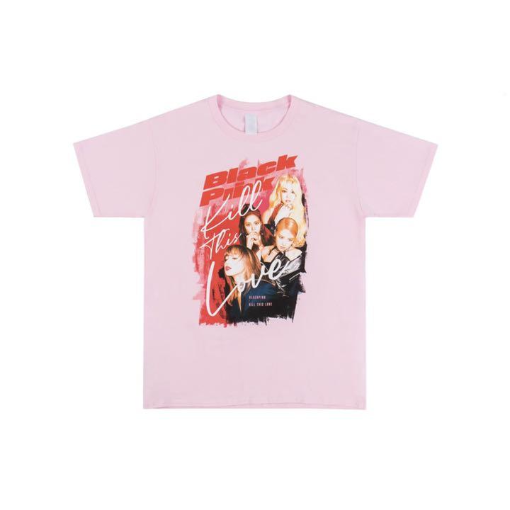 

[USED] BLACKPINK T-SHIRT GOODS PINK